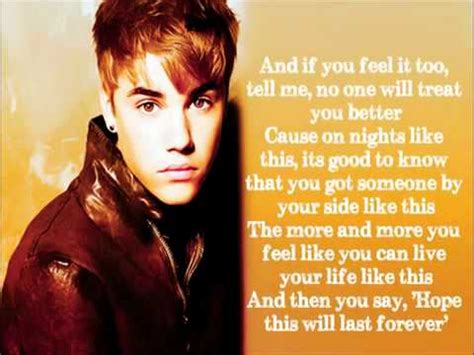 Justin Bieber - Forever (New Song) - Lyrics - YouTube