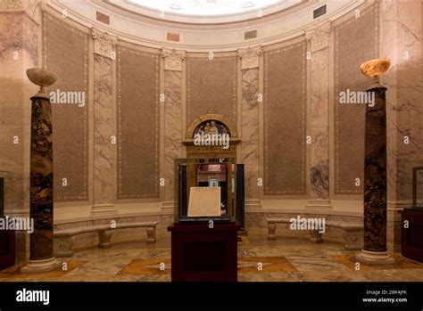 Interior of Morgan Library and Museum Manhattan NYC Stock Photo - Alamy