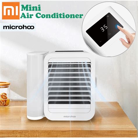 Newest Xiaomi Microhoo 3 In 1 Mini Air Conditioner Water Cooling Fan ...