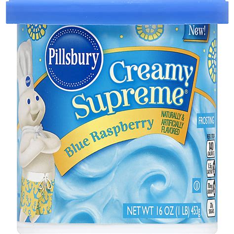 Pillsbury Creamy Supreme Frosting Blue Raspberry | Grocery | D'Agostino