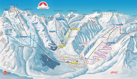 Andermatt ski map