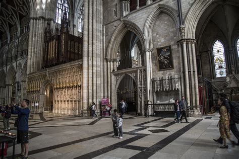 York Minster. Gothic Nave, Interior Free Stock Photo - Public Domain Pictures