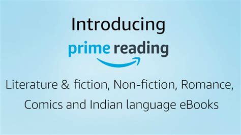 Amazon Prime Reading Now in India, Gives Prime Members Access to 100s ...