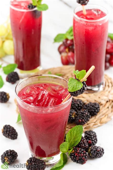 Blackberry Juice Recipe: A Lip-Smacking Blend of Handy Fruits