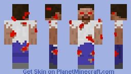 evil herobrine Minecraft Skin