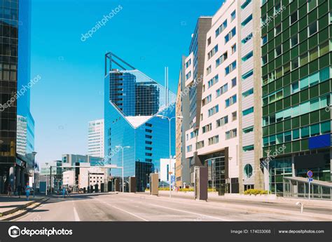 Tallinn, Estonia. Modern Architecture In Estonian Capital. Business — Stock Photo © Ryhor #174033068