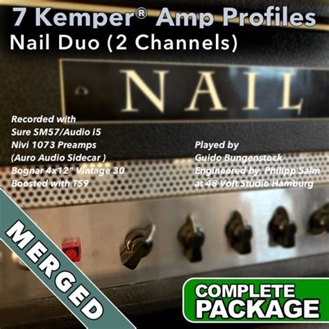 Stream Kemper Amp Profiles of the Nail Duo - Merged by Guido Bungenstock | Listen online for ...