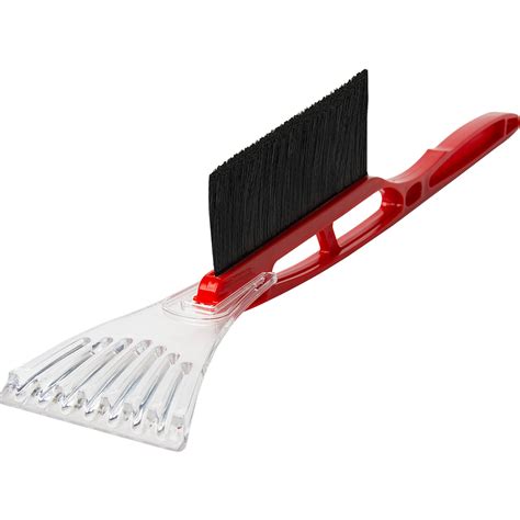 ALEKO ICB02RED Long-Handle Ice and Snow Scraper, Red - Walmart.com