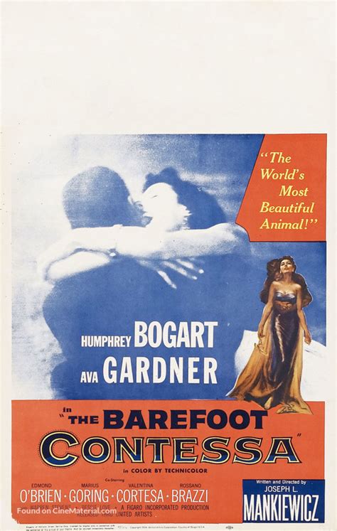 The Barefoot Contessa (1954) movie poster