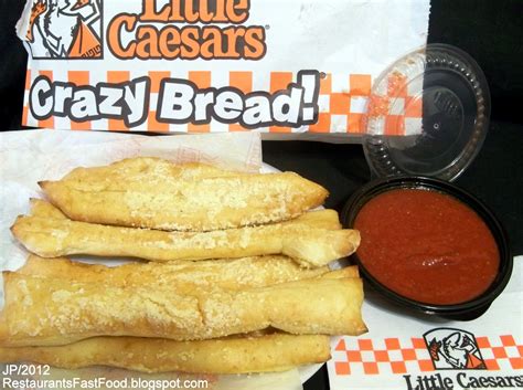 Little Caesar's Crazy Bread And Sauce