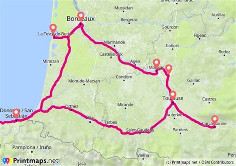 8-day road trip in Southern France: from Toulouse to Bordeaux - Drive ...