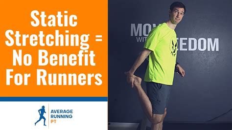 STATIC STRETCHING For Runners | Is It Even HELPFUL? - YouTube