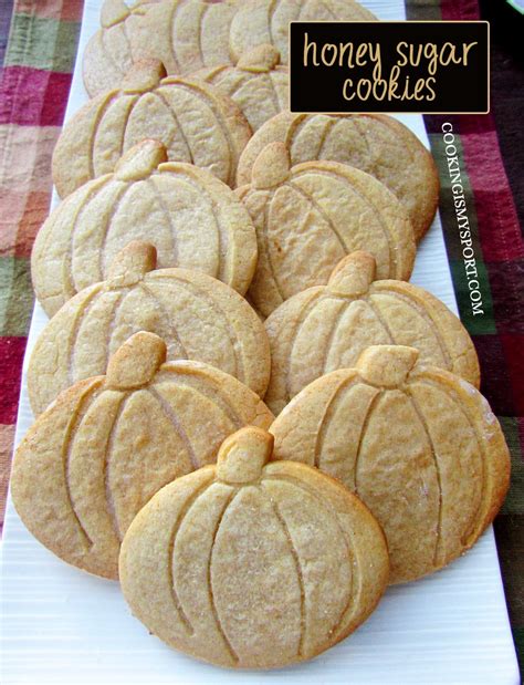 Honey Sugar Cookies | Cooking Is My Sport | Sugar cookies, Christmas ...