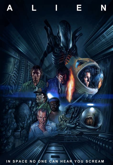 Alien (1979) | Alien movie poster, Horror movie art, Movie poster art