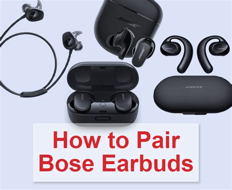 How to Pair Bose Earbuds: Guide for iPhone, Android, Laptop