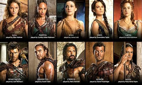 Spartacus Cast!!! | Spartacus, Spartacus tv, Spartacus tv series