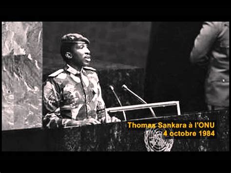 Thomas Sankara's 1984 speech to the UN general assembly