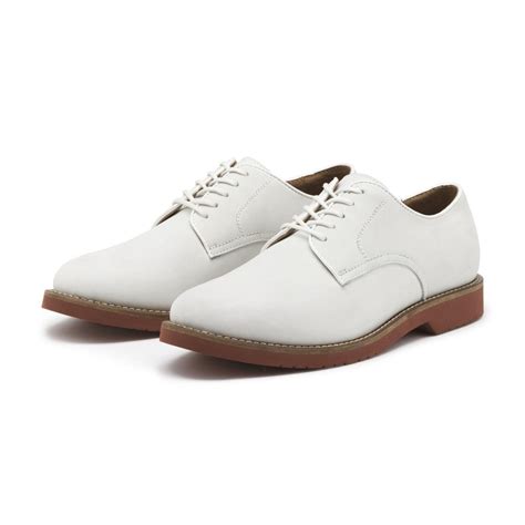 G.h. bass & co. Buckingham Buc in White for Men | Lyst