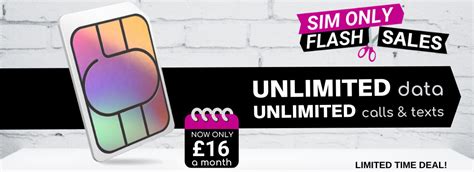 Cheapest Unlimited Data SIM Only Deals - Lowest Priced SIM Card Plans - Phones LTD