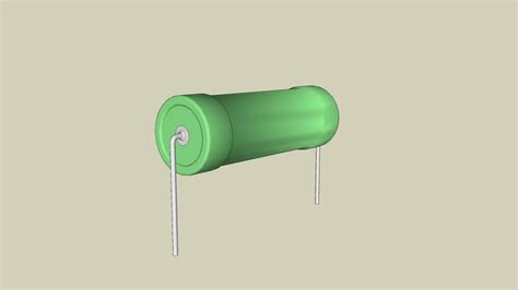 KIWAME 5W Carbon Film Resistor | 3D Warehouse