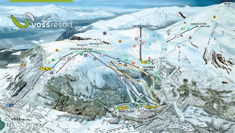 Skiline - General info about ski resort Voss Resort AS