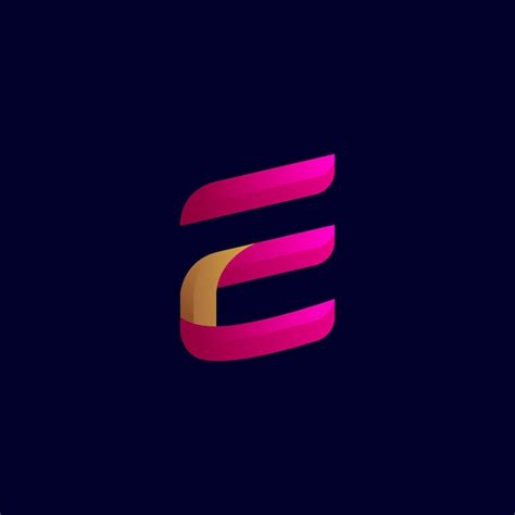 Premium Vector | Letter E Logo Design Cool Modern Icon Letters Logo Vector
