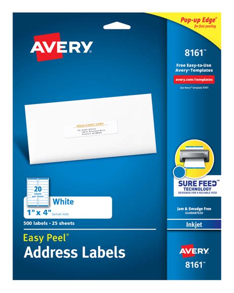 Avery Label Template 8161