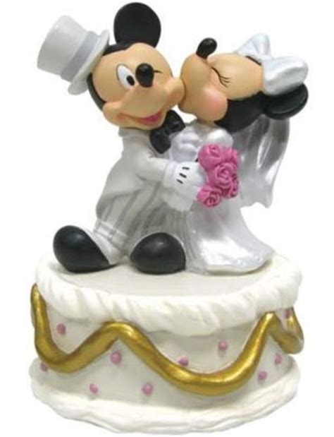 The Best Mickey and Minnie Wedding Cake Toppers | HubPages