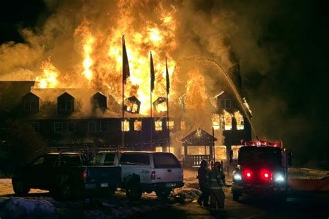 Fire consumes historic Lutsen Lodge but owners vowing to rebuild