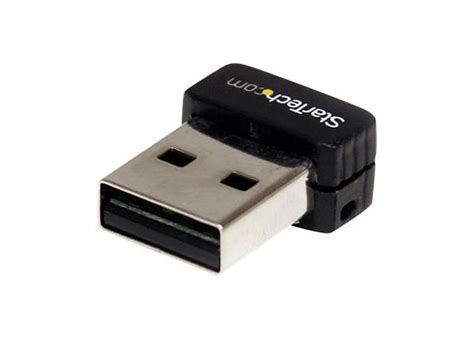 StarTech.com USB Wifi Adapter, Wireless-N Network 802.11n/g - Nano 1T1R NIC - USB150WN1X1 ...