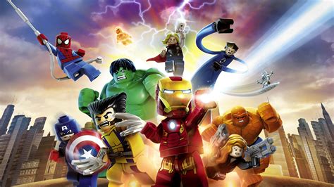 LEGO Marvel Super Heroes 4k Wallpaper,HD Superheroes Wallpapers,4k ...