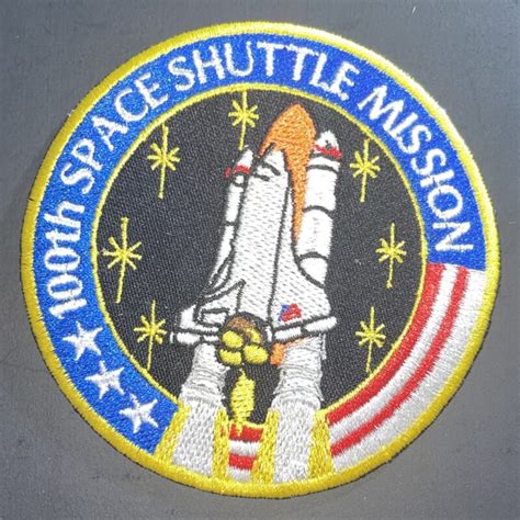 NASA 100th Space Shuttle Mission Patch - Decal Patch - Co