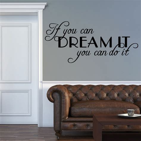 Motivating sentence Quote Decal wall sticker for bedroom living room Home Decoration vinyl ...