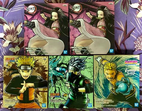 Naruto & Demon Slayer Vibration Stars Figurine, Hobbies & Toys, Toys & Games on Carousell