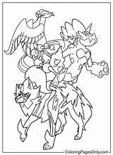 Pokemon Legendary Characters  Free Printable Coloring Pages sketch template