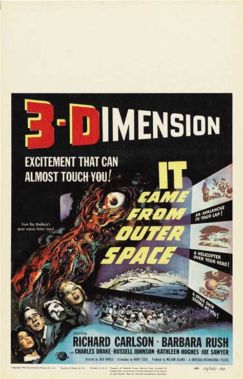 It Came from Outer Space Movie Poster Print (27 x 40) - Item # MOVEI2668 - Posterazzi