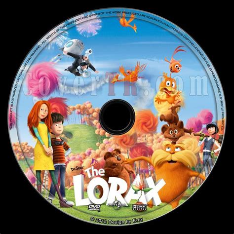 The Lorax - Custom Dvd Label - English [2012] - CoverTR