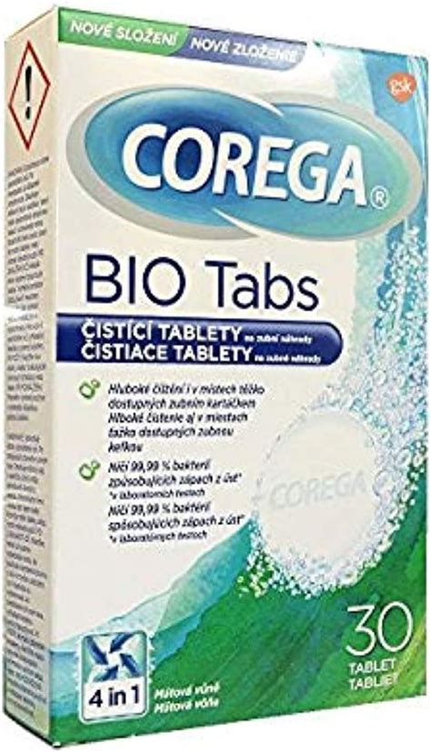 Corega - Bio 30 Tabs for Cleaning Denture : Buy Online at Best Price in ...