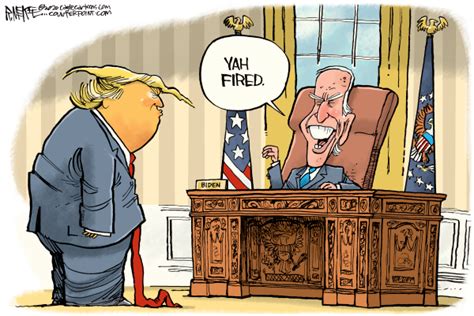 Trump Fired by Rick McKee