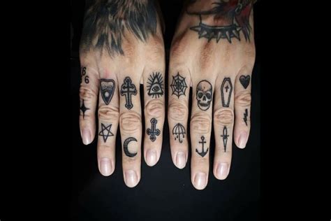 30 Awesome Finger Tattoos Men Inspirations & Designs | Fashionterest