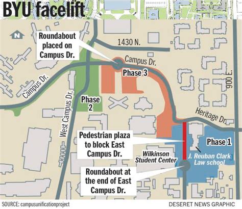 BYU to Change Campus Roads, Pathways - Church News and Events