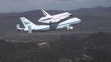 Space Shuttle Endeavour/Chase Plane - YouTube