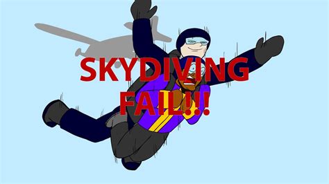 Skydiving Fail - YouTube