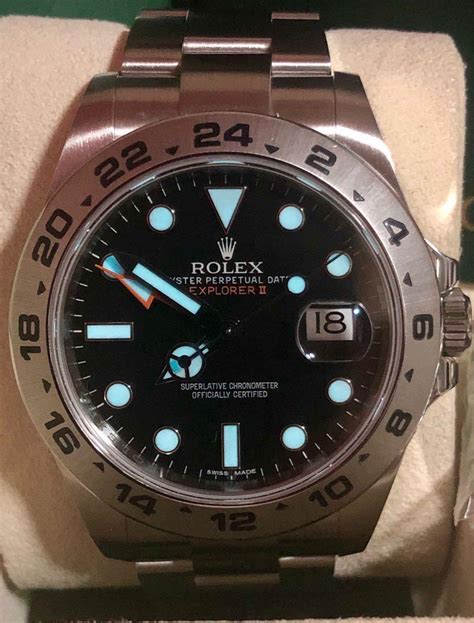 2011 Rolex Explorer 2 GMT, Luxury, Watches on Carousell