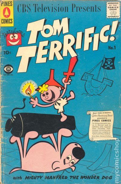 Tom Terrific (1957) comic books