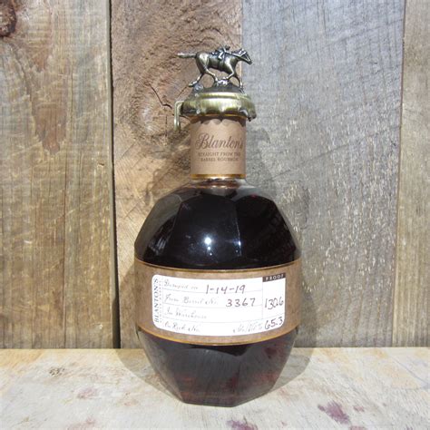 Blantons Straight From The Barrel Bourbon 700ml - Oak and Barrel