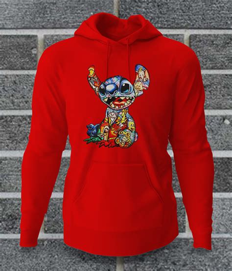 Stitch Disney Cartoon Character Hoodie