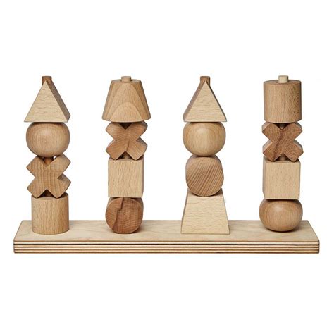 Wooden Story Natural Stacking Toy XL – The Milk Minimalist