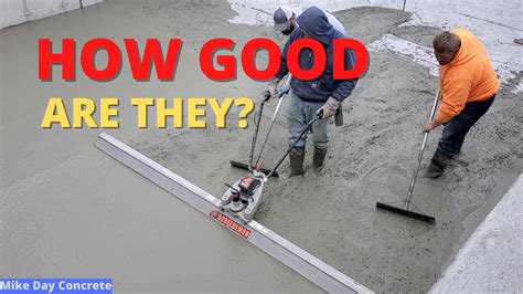 Is A Battery Powered Concrete Screed What You Need? (You'll Know After This) - YouTube