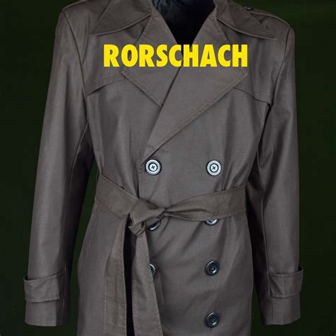 Premium Rorschach Costume Jacket Coat - DarkFutureShop - Post-apocalyptic & vintage military gear